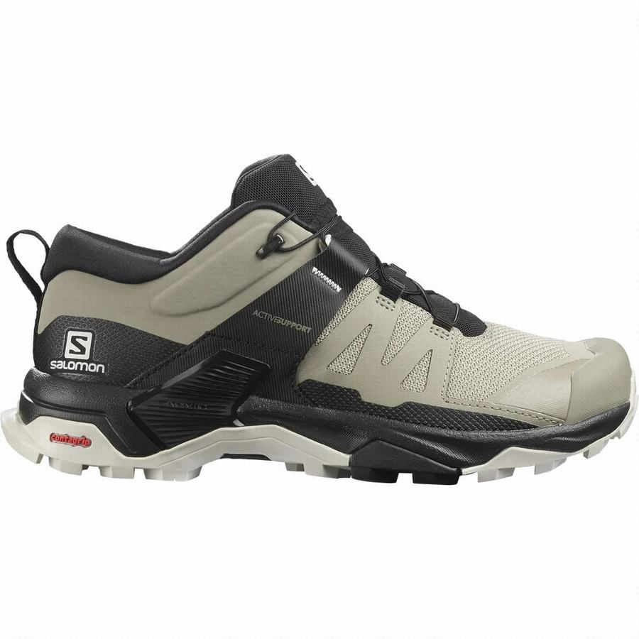Salomon X Ultra 4 Turisticka Obuv Damske Čierne/Olivovo Zelená |OGA8681YJ|